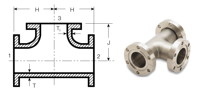 flanged-pipe-tees